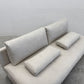 リラックスフォーム RELAXFORM グラシエーロ GLACIERO 3人掛けソファ W188cm プライムレザーテックス プラチナグレー 関家具 定価￥113,000- C 〓