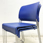 ヴィトラ Vitra シムチェア Sim chair スタッキングチェア ジャスパーモリソン ブルー 参考定価￥50,600 B ●