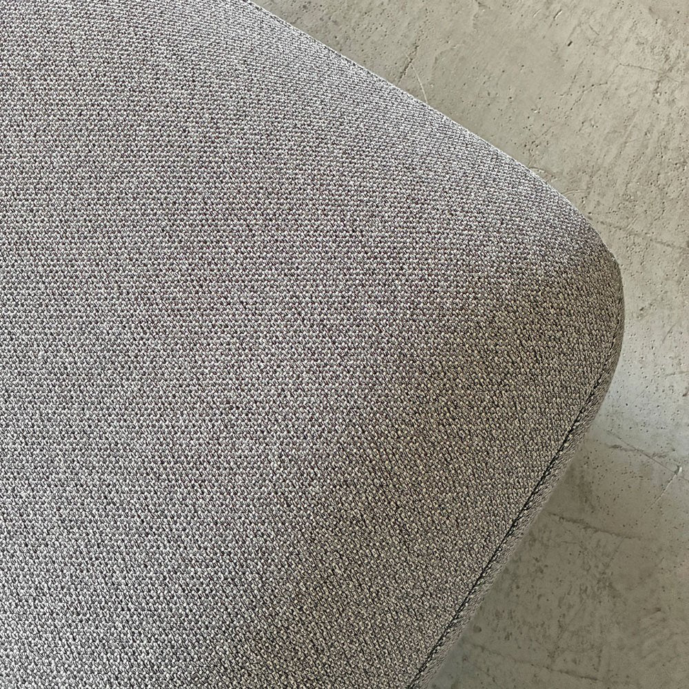 カッシーナイクスシー Cassina ixc. フォロ FORO システムソファ S2 2人掛けシート ファブリック グレー系 W129cm フランチェスコ・ロタ 定価￥248,600-以上 〓