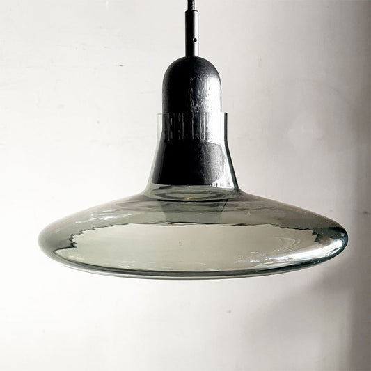 ブロッキス BROKIS シャドウ04 SHADOWS04 ペンダントライト スモークグレイ×ブラック 吹きガラス チェコ モダンデザイン ■