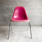 ハーマンミラー Herman Miller サイドシェルチェア サード 3rd ビンテージ PVCレザー FRP製 スタッキングベース イームズ A ♪