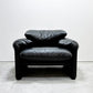 カッシーナイクスシー Cassina ixc マラルンガ MARALUNGA 675-1Pソファ 本革 ヴィコ・マジストレッティ 定価約￥1,144,000- ●