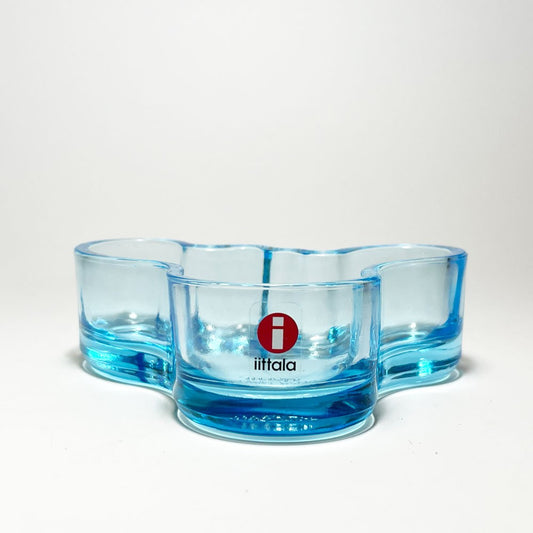 イッタラ iittala アルヴァ・アアルトコレクション Alvar Aalto Collection ボウル 98mm ライトブルー 廃番 ★