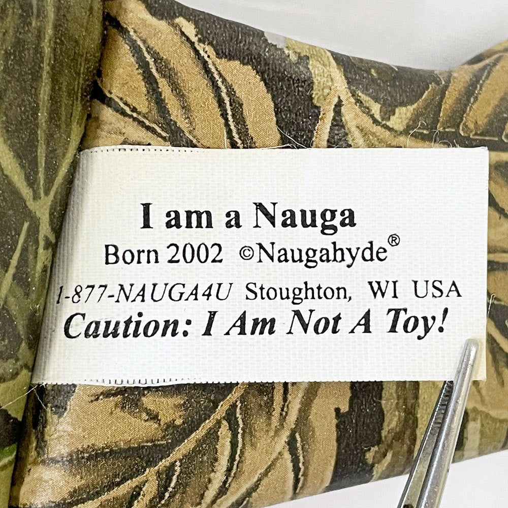 ナウガハイド Naugahyde ナウガモンスター Sサイズ 迷彩 アメリカ ユニロイヤル社 US版復刻 ◇
