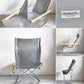ニーチェアX  NY chair X フォールディングチェア ロッキング 折り畳み ナチュラル×グレー  MoMA 藤栄 新居 猛 ■