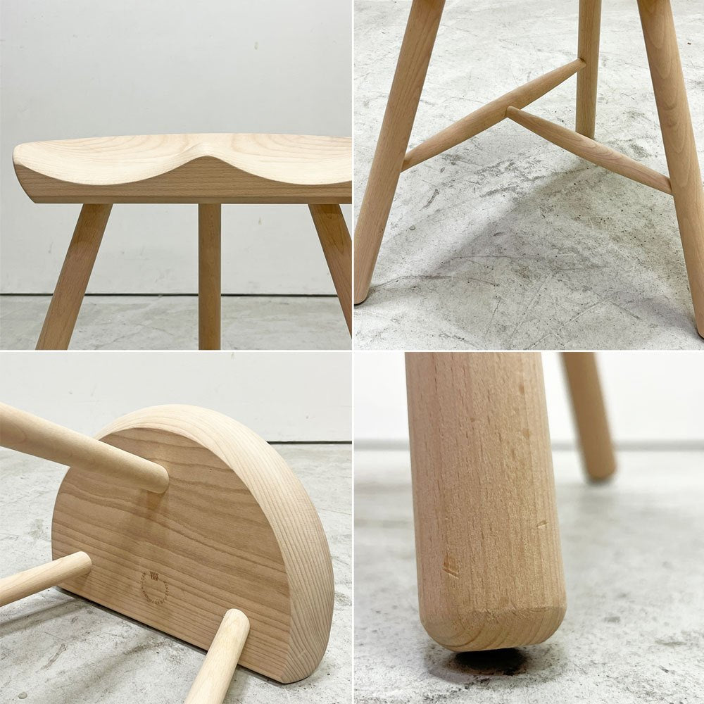 ワーナー Werner シューメーカーチェア Shoemaker Chair NO.49 スツール ビーチ材 ソープ仕上げ ラーズ・ワーナー ●