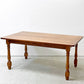 ノックオンウッド Knock on wood コロニアルシリーズ ダイニングテーブル W160cm ウォールナット無垢材 アーリーアメリカン クラシカルデザイン 特注 オーダー仕様 ●