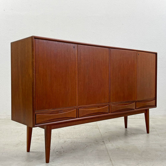 メーベルファブリケン リンデン Möbelfabriken Linden 北欧ビンテージ チーク材 サイドボード Teak Sideboard 60's VTG 〓