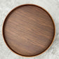 ソフトライン SOFTLINE ドラムスパフ DRUMS POUF スツール リビングテーブル ウォールナットトレイ Φ60cm アクタス取扱 定価￥69,300-