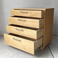 モモナチュラル MOMO Natural UNIT WOOD BASE ALDER W700 チェスト 抽斗4杯  ナチュラルテイスト 定価￥66.500- ★