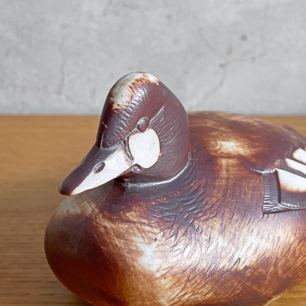 グスタフスベリ GUSTAVSBERG Archipelagoシリーズ ホオジロガモ ポール・ホフ Paul Hoffl オブジェ 陶器 インテリア雑貨 北欧 ♪