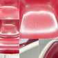 ハーマンミラー Herman Miller ビンテージ エアポートベンチ タンデムシート 4連 アームシェル 2nd PVCレザー イームズ 希少 〓