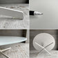 フリッツハンセン Fritz Hansen スペーステーブル SPACE TABLE コーヒーテーブル ローテーブル Φ100cm ラウンド ガラス天板 スチールレッグ イエス＋ラウブ 廃番 ♪
