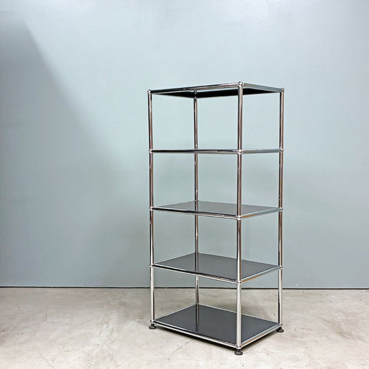 ユーエスエムハラー USMハラー USM Haller モジュラーファニチャー キャビネット シェルフ 1列4段 オープンシェルフ スイス ◎