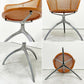 カッシーナイクスシー Cassina ixc. アリアス Alias ヤングレディ YOUNG LADY スウィベルチェア スウィベルベース ラタン 3本脚 回転式 ●