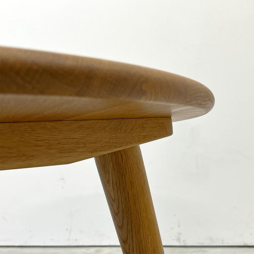 カールハンセン＆サン Carl Hansen & Son CH008 コーヒーテーブル ローテーブル オーク材 オイル仕上げ Φ78xH44cm ハンス・J・ウェグナー 北欧 デンマーク ●