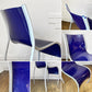 カルテル Kartell FPE chair スタッキングチェア ダイニングチェア アルミ ポリプロピレン ブルー ロンアラッド イタリアモダン 廃番 ◎