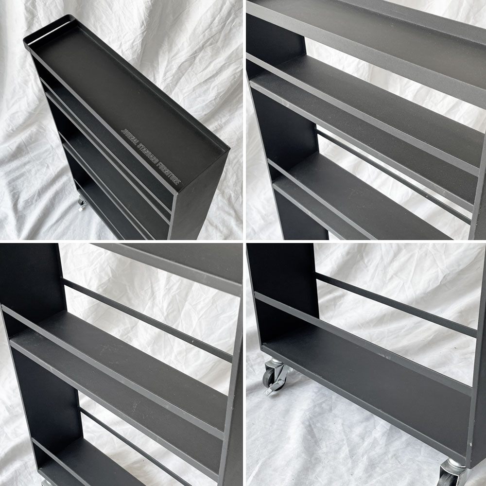 ジャーナルスタンダードファニチャー TOWER x JSF スリムワゴンハンドル SLIM WAGON HANDLE スチール スパイスラック 収納ワゴン ◇