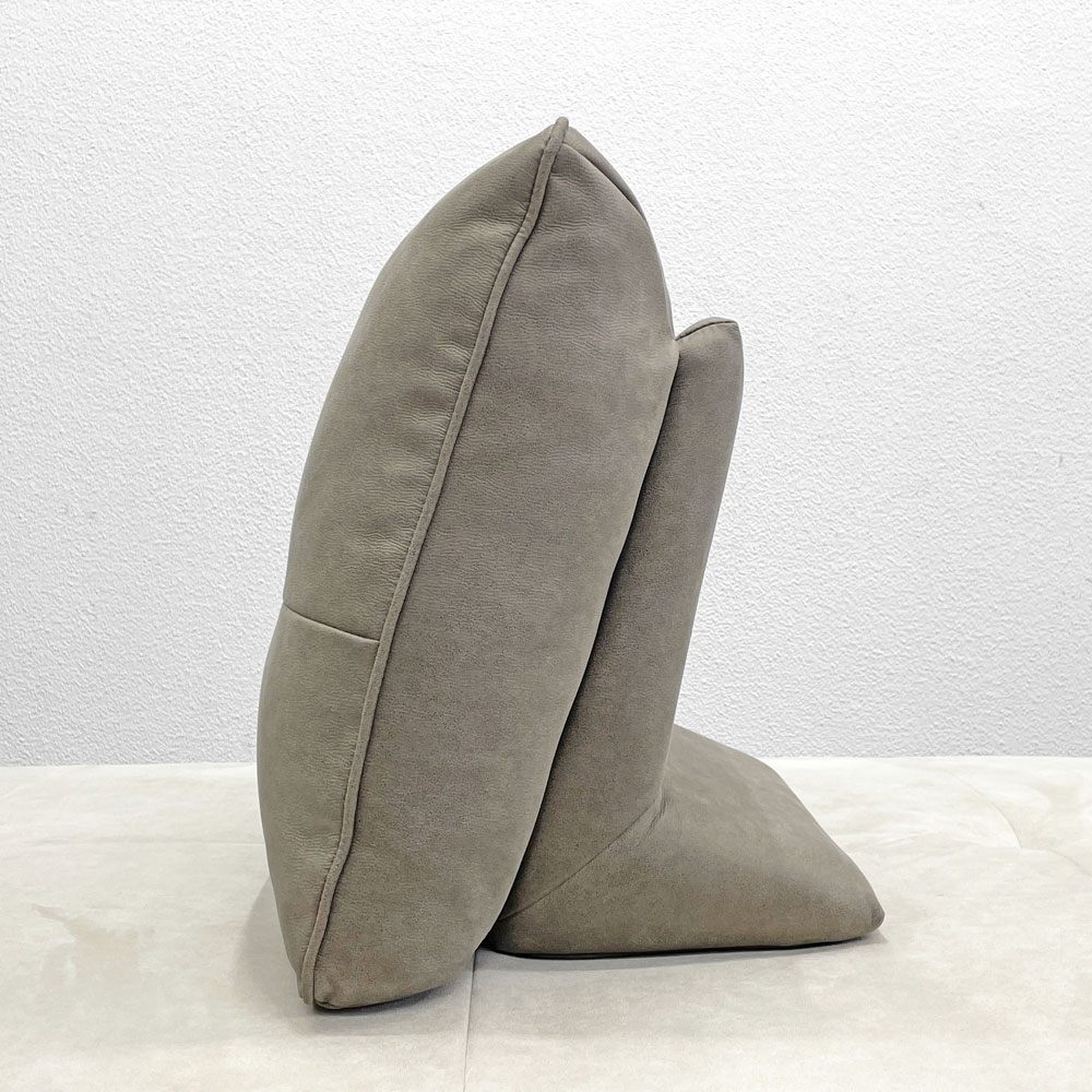 リラックスフォーム RELAX FORM アルフレード ALFREDO ソファ 背クッション ハイタイプ h52cm 置き型クッション レザーテックス H52cm 関家具 展示美品 B 〓