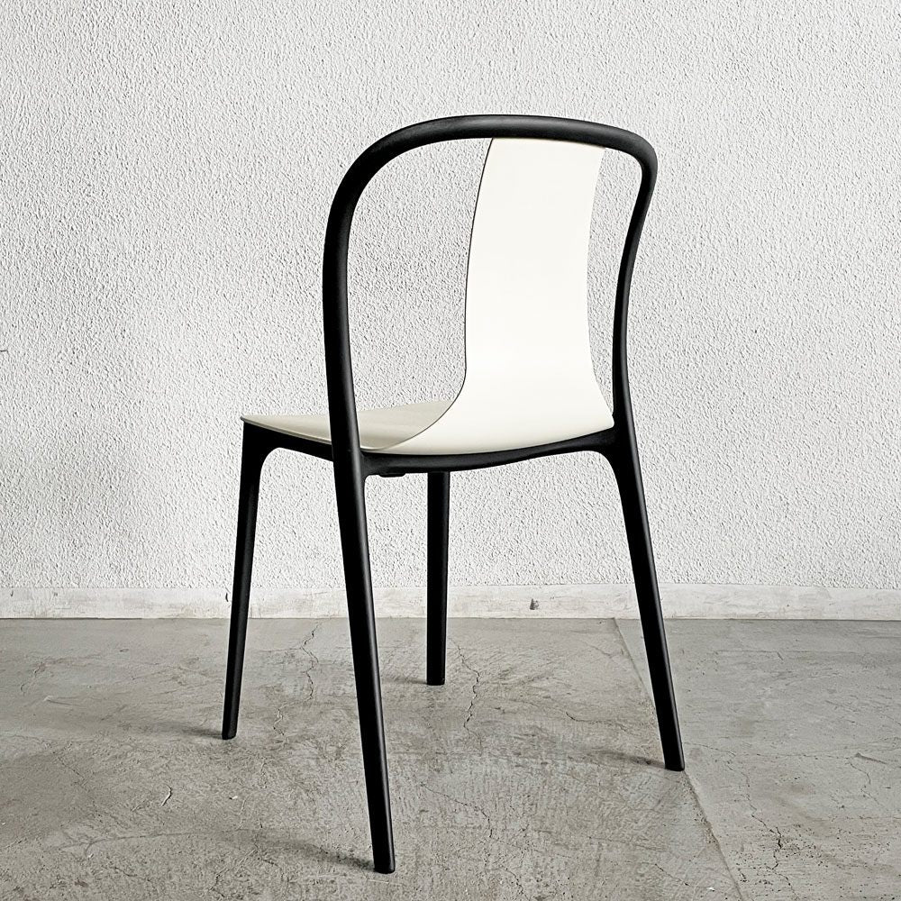 ヴィトラ Vitra ベルヴィルチェア Belleville Chair ダイニングチェア スタッキングチェア クリーム ロナン & エルワン・ブルレック A 〓