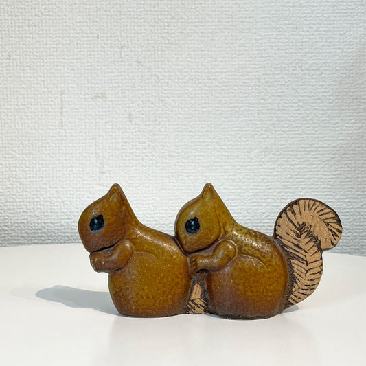 グスタフスベリ GUSTVSBERG ノアの方舟 Noah's Ark リス W15cm リサ・ラーソン Lisa Larson スウェーデン 北欧雑貨 北欧ビンテージ ◎