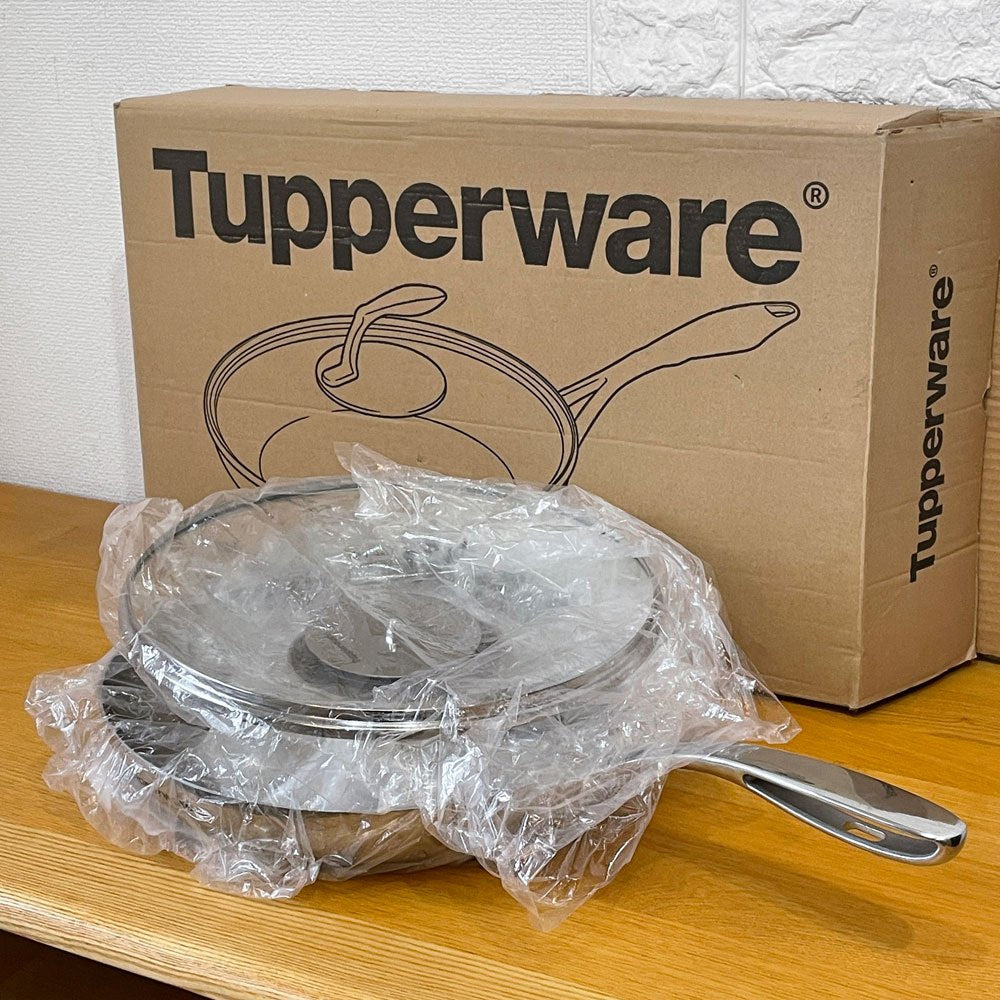 タッパーウェア Tupperware シェフシリーズ Ⅱ 28cm フライパン 日本未発売品 ◎
