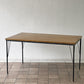 クラッシュゲート CRASHGATE ノットアンティークス Knot Antiques アンネ ANNE ダイニングテーブル パイン古材 スチール脚 W135cm インダストリアルデザイン ◇