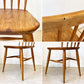 ビンテージ 6スポークバック チェア Vintage 6 spoke back Chair トラディショナル デザイン 無垢材シート キッチンチェア★