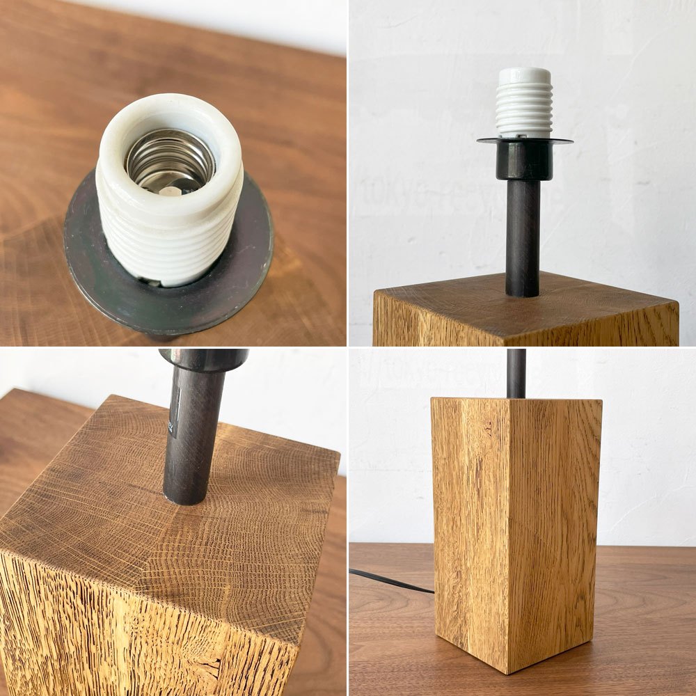 トラックファニチャー TRUCK FURNITURE T-OK1 テーブルランプ オーク無垢材 ペーパーシェード シンプルナチュラル ★