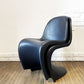 ヴィトラ vitra パントンチェア ダイニングチェア スタッキングチェア ディープブラック ヴェルナー・パントン Panton ミッドセンチュリー スペースエイジ B ◎