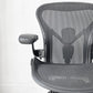 ハーマンミラー Herman Miller アーロンチェア リマスタード フル装備 Aサイズ デスクチェア オフィスチェア オニキスウルトラマット アルミダイキャスタベース ポスチャーフィット 2022年製 ★