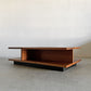 サンコー SUNKOH プロント PRONTO Living Table リビングテーブル ウォールナット無垢材 W120cm 長方形 森宣雄 カタログ定価￥123,000- 廃番 〓