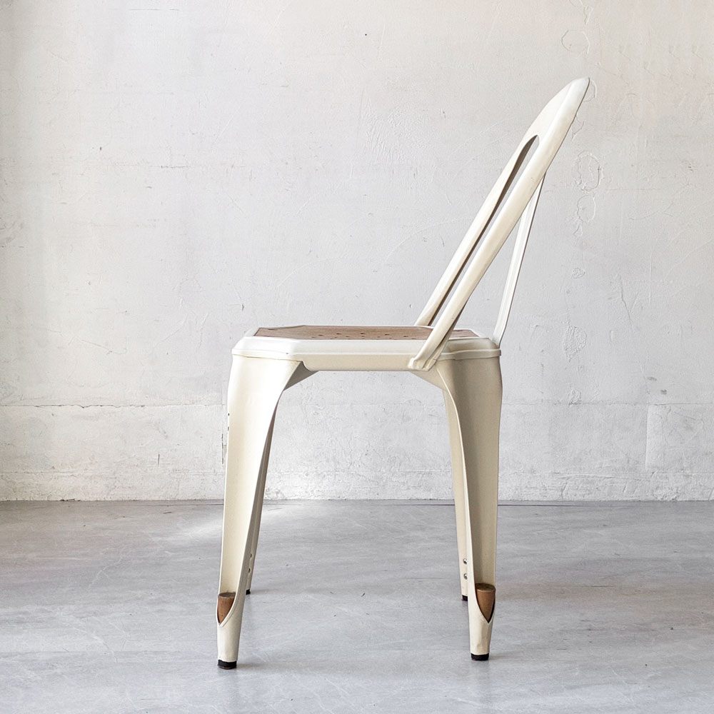 ノーザンオハイオインダストリアル Northern Ohio Industrial マルチプルズチェア Multipls Chair ダイニングチェア スタッキング マットホワイト インダストリアルデザイン A ★