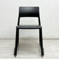 ヴィトラ Vitra ティプトン Tip Ton ワークチェア ダイニングチェア デスクチェア ブラック スタッキング チルト機能 定価￥42,900- B ●