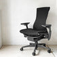 ハーマンミラー Herman Miller エンボディチェア デスクチェア オフィスチェア ジェフ・ウェバー ビル・スタンフ シンク ファブリック ブラック 定価￥299,200- ★