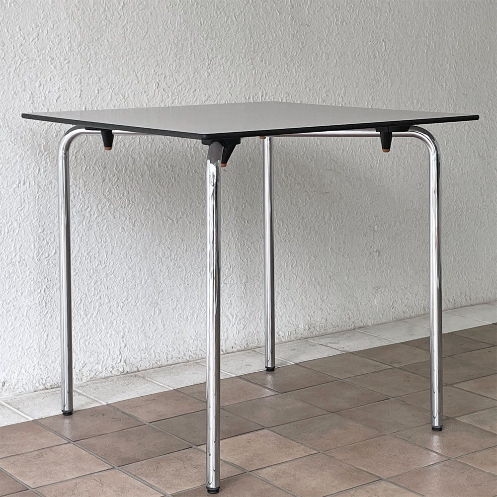 ヴィトラ vitra ハルテーブル HAL Table Square ダイニングテーブル スクエア W75cm グレー ジャスパー・モリソン 廃番 ◇