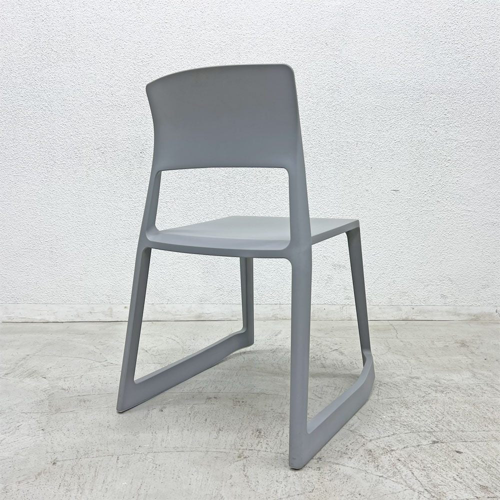 ヴィトラ Vitra ティプトン Tip Ton ワークチェア スタッキングチェア デスクチェア チルト機能 グレー色 B〓