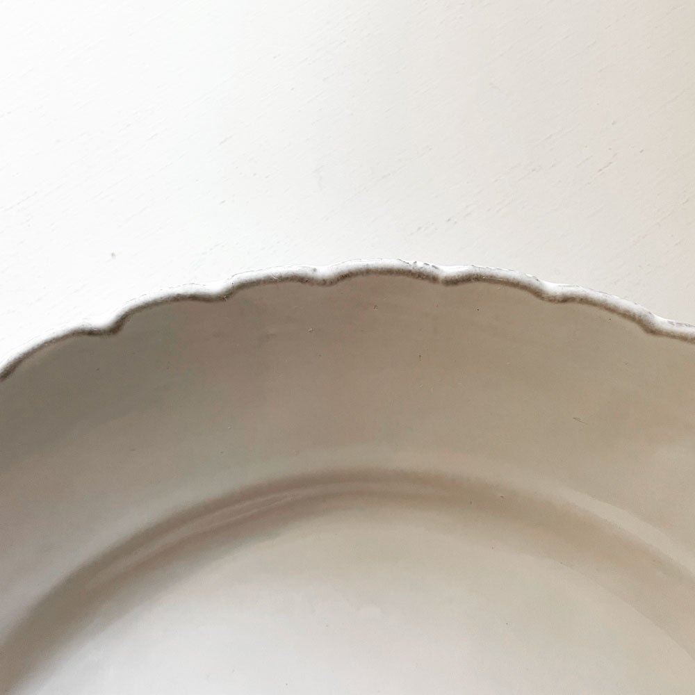 アスティエ・ド・ヴィラット ASTIER de VILLATTE パンセ Pensee ディナープレート 26.5cm フランス 定価￥17,600- A ◎