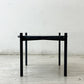 オックスデンマーク OX DENMARQ シングルデックテーブル SINGLE DECK TABLE 大理石×スチール ブラック モダンデザイン 定価 99,000円 ●