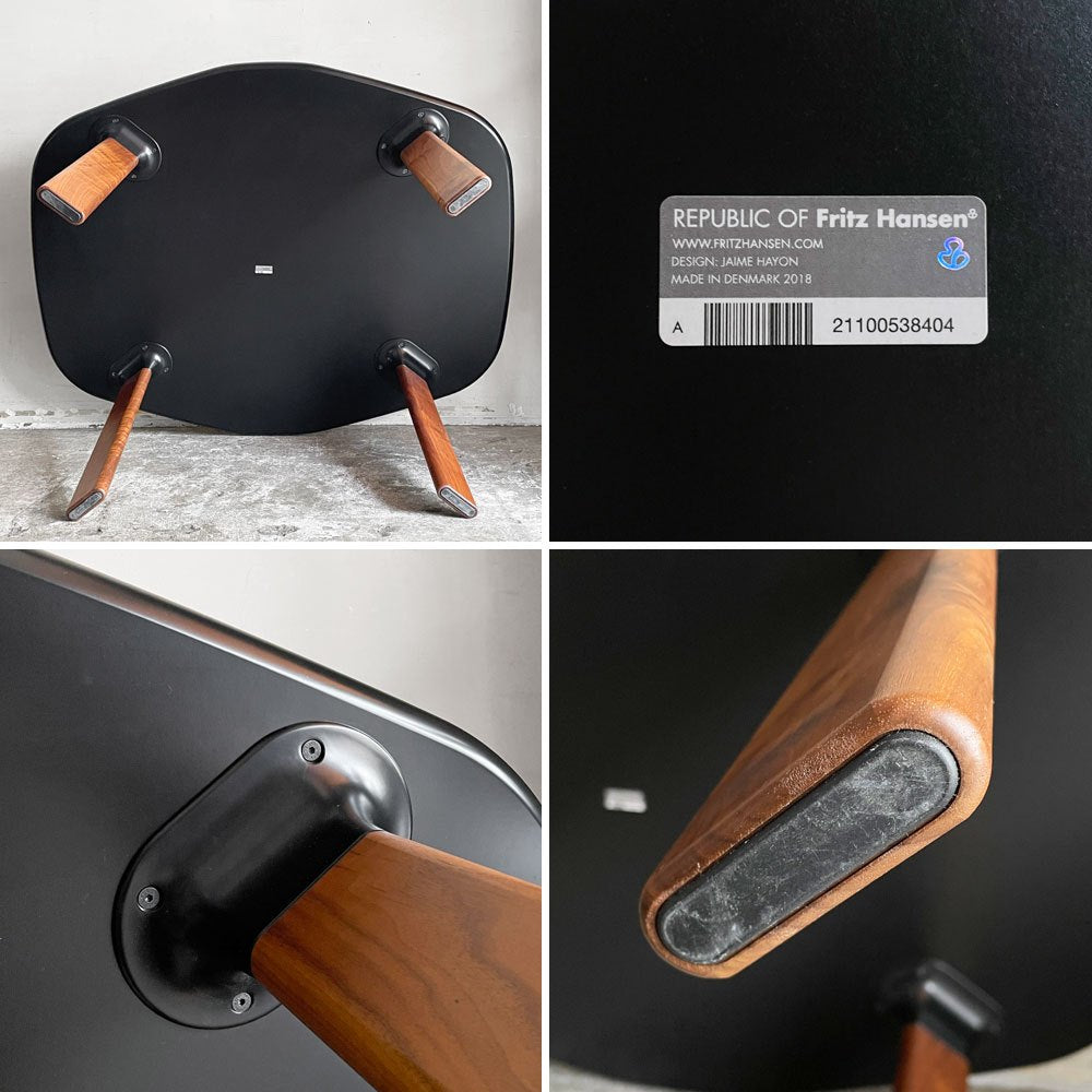 フリッツハンセン Fritz Hansen アナログテーブル ANALOG table ダイニングテーブル JH43 ウォールナット W130cm ハイメ・アジョン デンマーク 北欧家具 ■