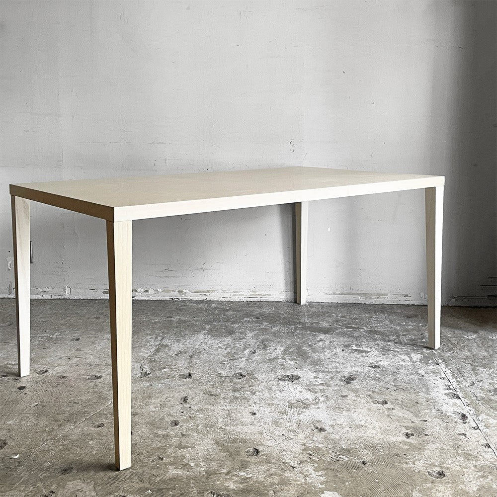 アクタス ACTUS エフビー FB ダイニングテーブル オーク材 テーパーレッグ W140cm 廃番 ナチュラルモダンデザイン ■
