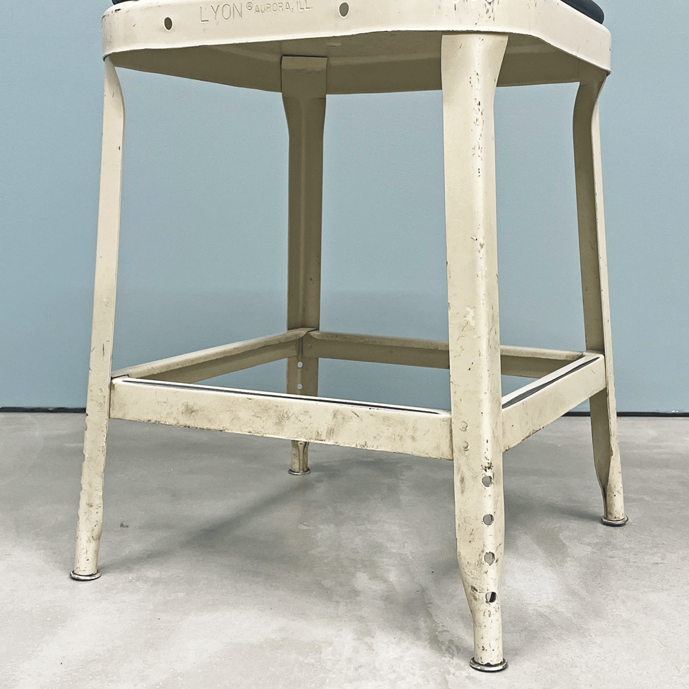 リオン LYON ファクトリースツール FACTORY STOOL スツール カウンターチェア Sサイズ インダストリアル P.F.S取扱い B ◎