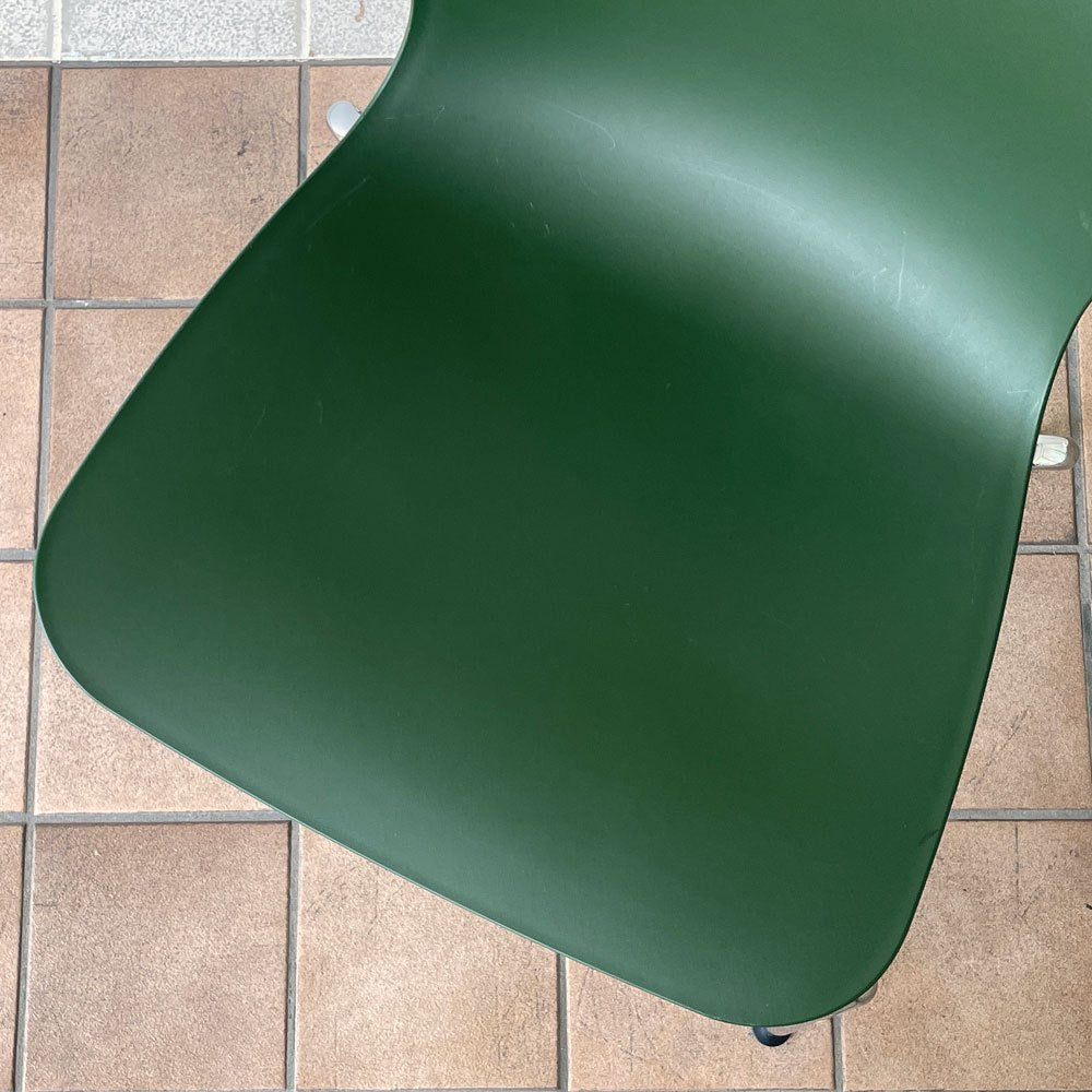 ヴィトラ vitra ハルチューブ HAL Tube サイドチェア ダイニングチェア スタッカブル グリーン ジャスパー・モリソン B ◇