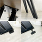 かなでもの KANADEMONO ザ・カフェテーブル THE CAFE TABLE トライアングル 4pin ラウンド Φ100cm ラバーウッド × スチール ブラック ●