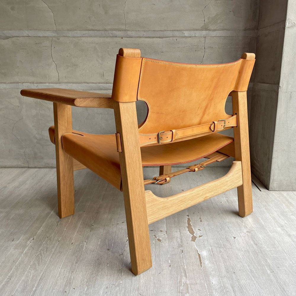 フレデリシア FREDERICIA スパニッシュチェア The Spanish Chair 2226 オーク材 ナチュラルレザー ボーエモーエンセン デンマーク 名作椅子 定価￥986,700- ♪