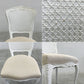 サラグレース Sarah Grace SGD デビュー ダイニングチェア DEBUT DINING CHAIR CHARM BD WHITE&NATURAL LINEN ラタンバック アンティーク風 オーク材 参考価格約55,000円B〓