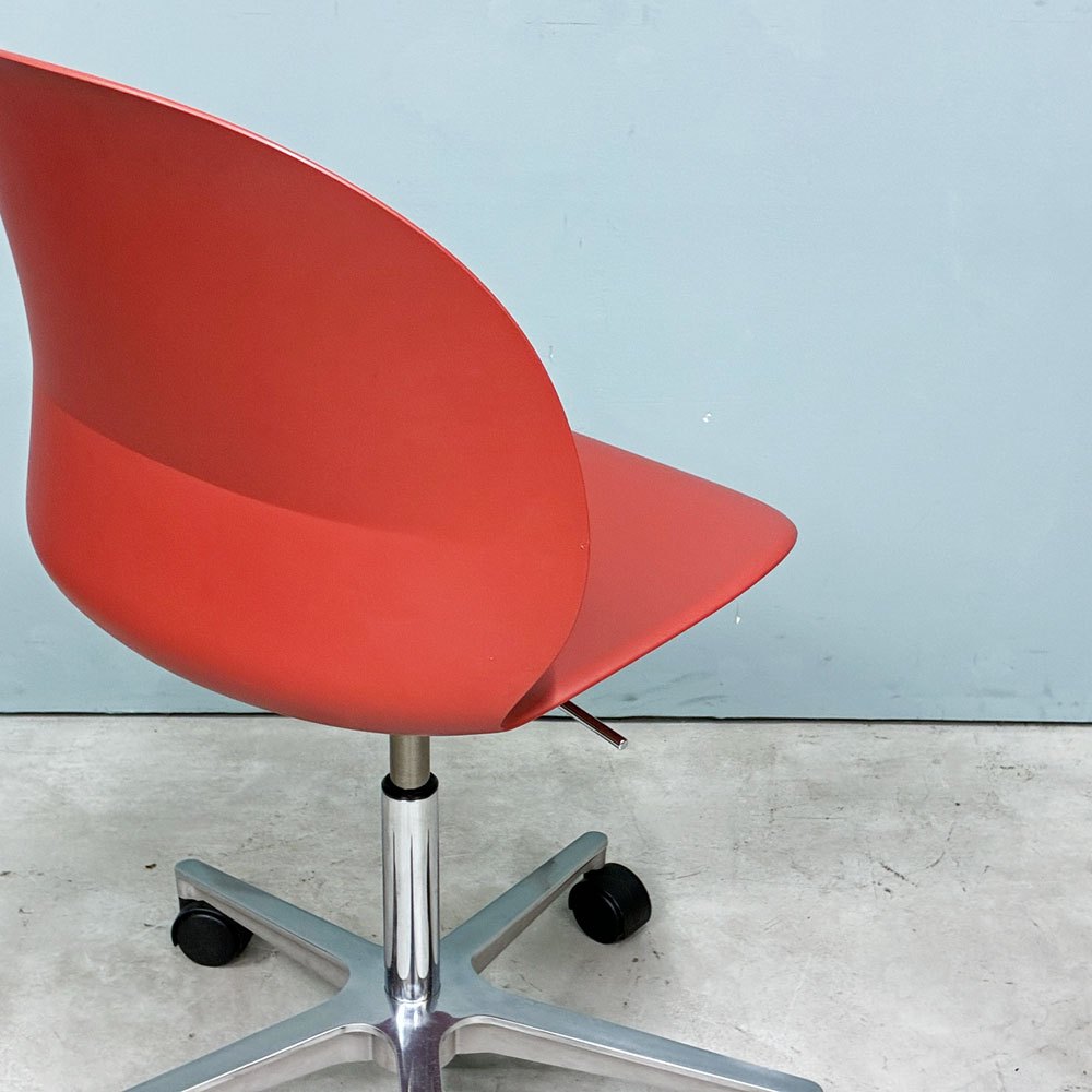 フリッツハンセン Fritz Hansen N02 リサイクルチェア RECYCLE  デスクチェア ダークレッド キャスター 佐藤オオキ nendo ◎
