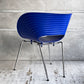 ヴィトラ vitra トムバック Tom Vac ダイニングチェア ロン・アラッド Ron Arad スタッキング ブルー 廃番 モダンデザイン ♪