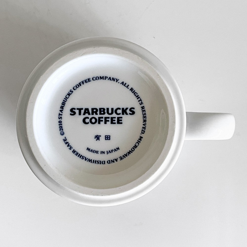 スターバックス Starbucks 有田焼マグ JAPANシリーズ 2010 マグカップ 陶器 ■