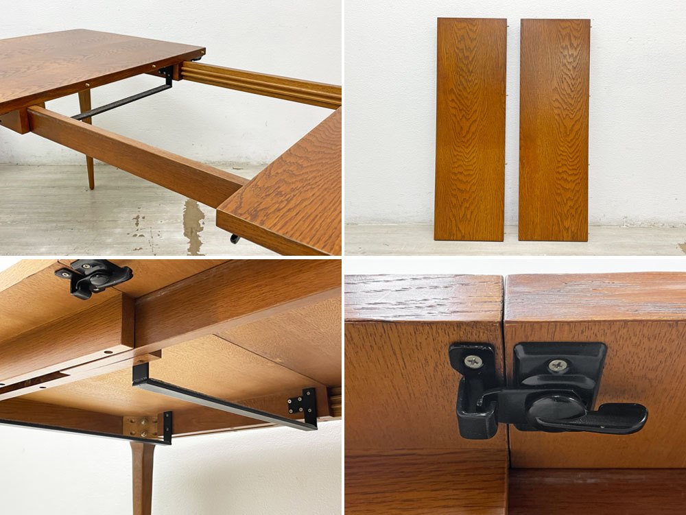 アクメファニチャー ACME Furniture ブルックス ダイニングテーブル BROOKS DINING TABLE エクステンション 伸長式 オーク材 定価￥143,000 ●